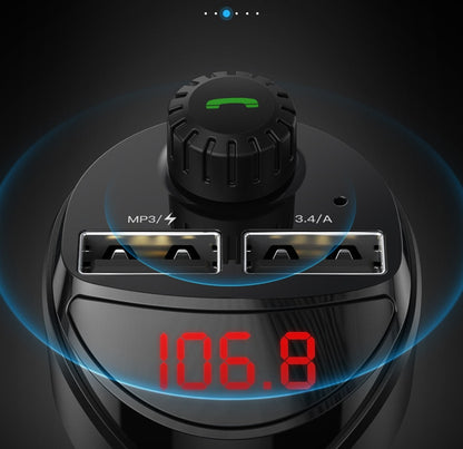 Dual Usb Digital Display Car Charger, Car Cigarette Lighter, Car Charger