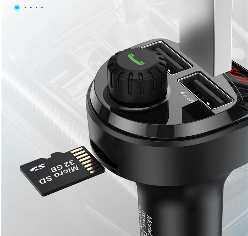 Dual Usb Digital Display Car Charger, Car Cigarette Lighter, Car Charger