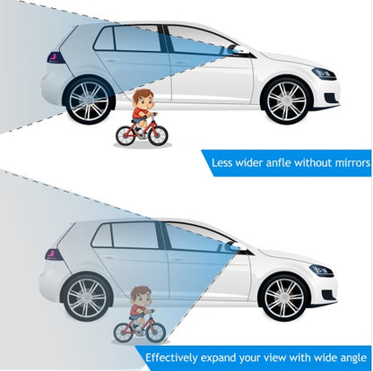 Infinity car rearview mirror car small round mirror reversing blind spot adjustable wide-angle auxiliary mirror reflective blind zone