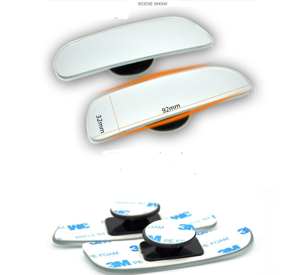 Infinity car rearview mirror car small round mirror reversing blind spot adjustable wide-angle auxiliary mirror reflective blind zone