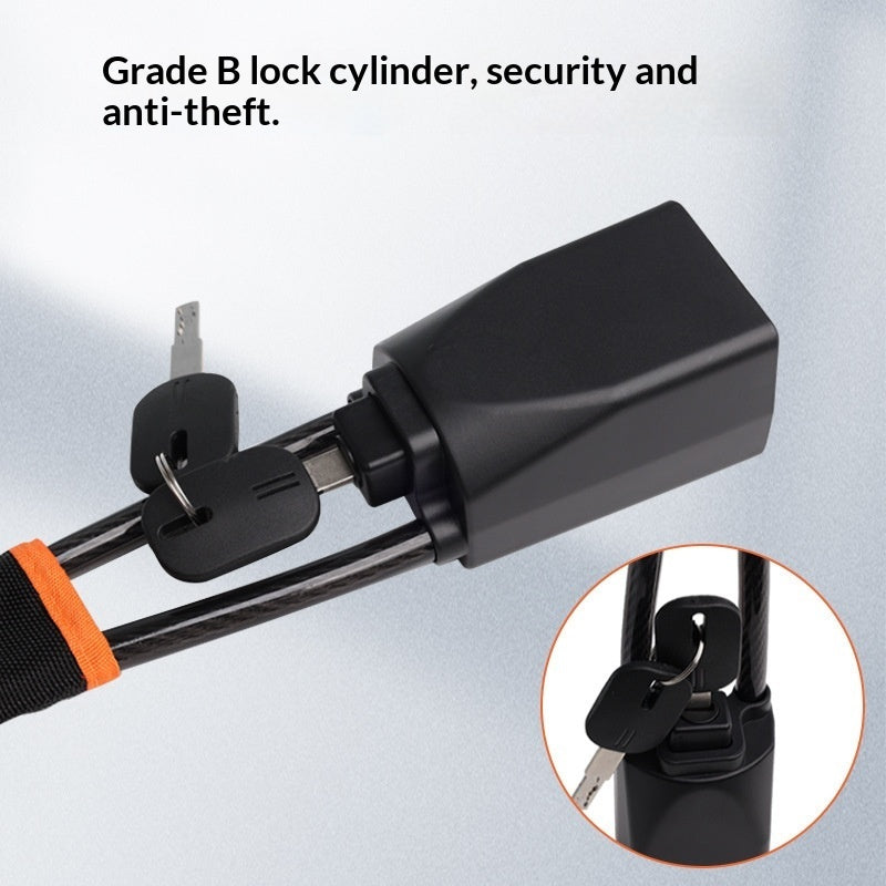 Safety Buckle Lock Steel Wire Rope Steering Wheel